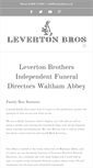 Mobile Screenshot of levertonbros.co.uk